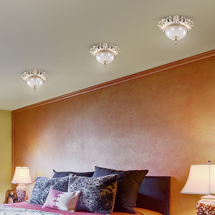 Встраиваемый светильник с узорами Baroque 369983 Novotech