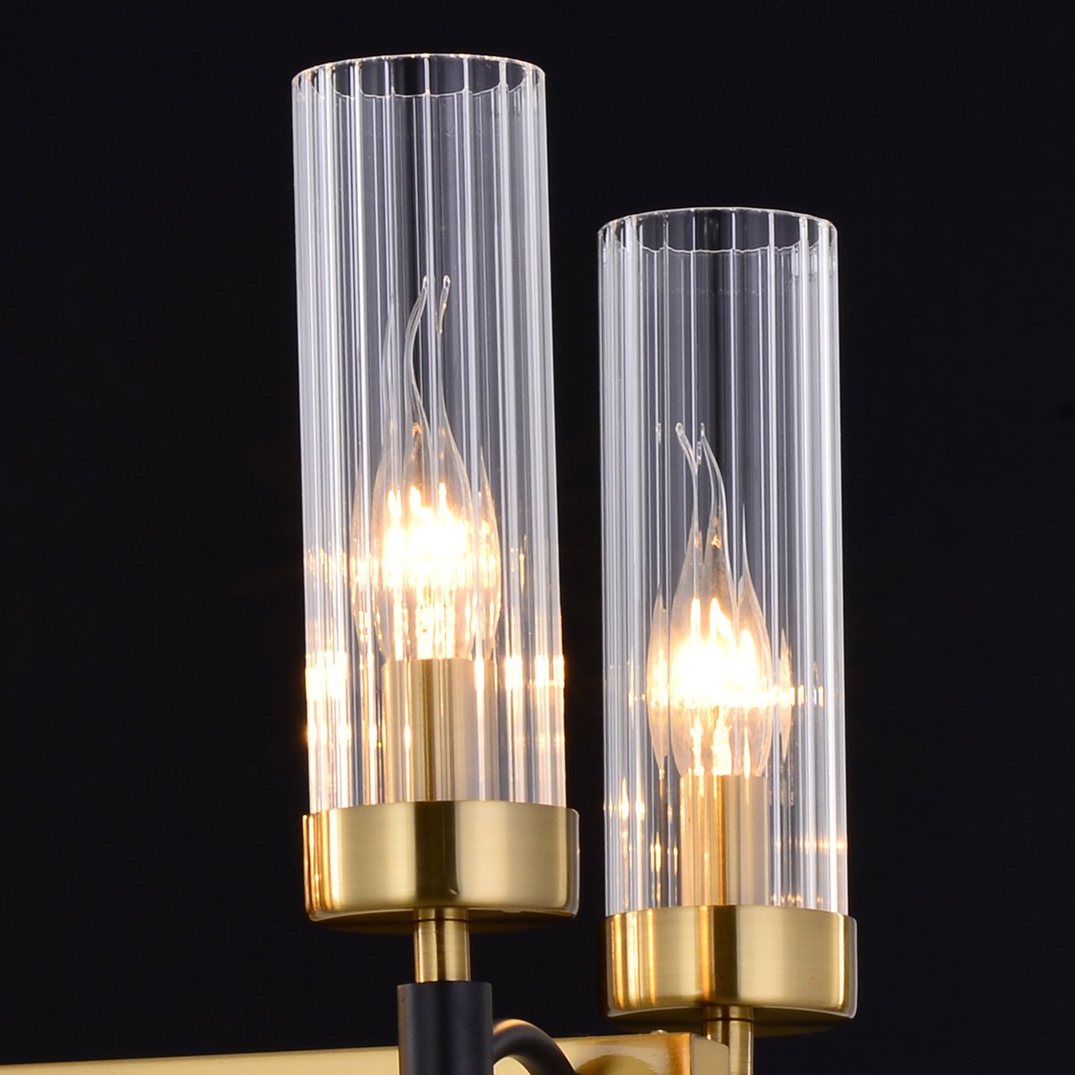 Подвесная люстра ILLUMICO IL5177-8LLS-29 BRASS TUBO