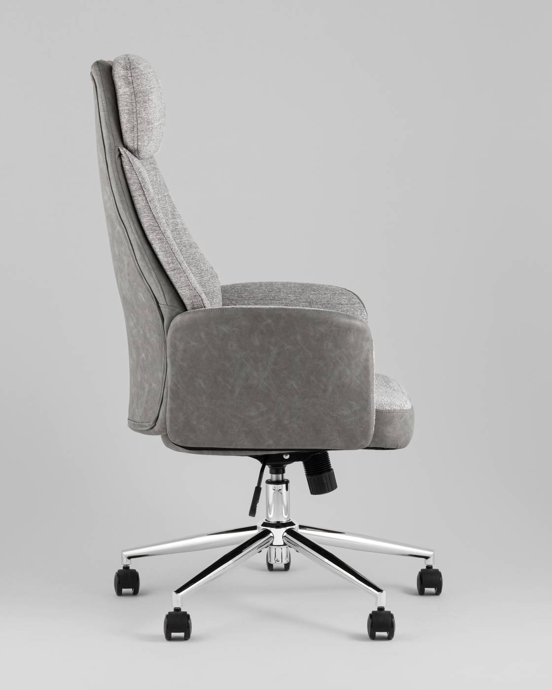 YF-0515 ZE119A-14+FH-64 l.grey retr Офисное кресло Stool Group YF-0515 ZE119A-14+FH-64 l.grey retr