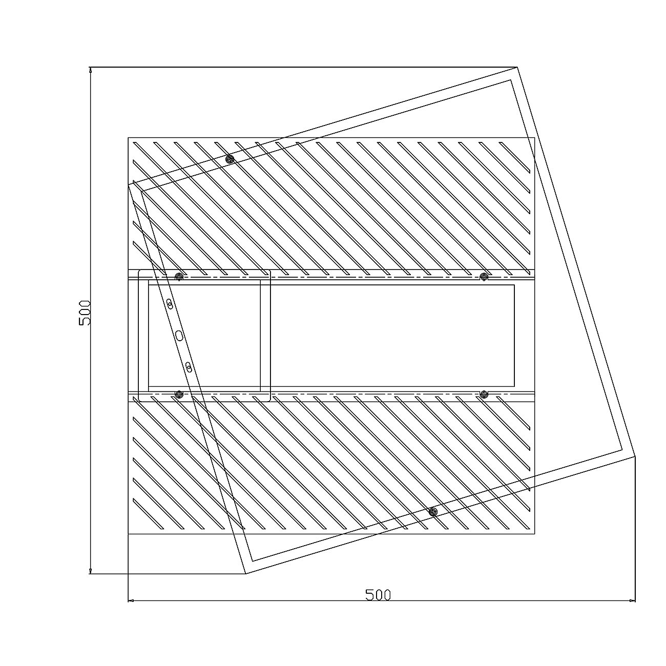 10226/3LED SQUARE Потолочная люстра Escada Concept 10226/3LED SQUARE