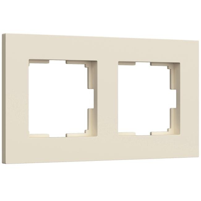 Рамка Werkel Slab айвори софт W0022962/ Рамка на 2 поста Slab (айвори софт)