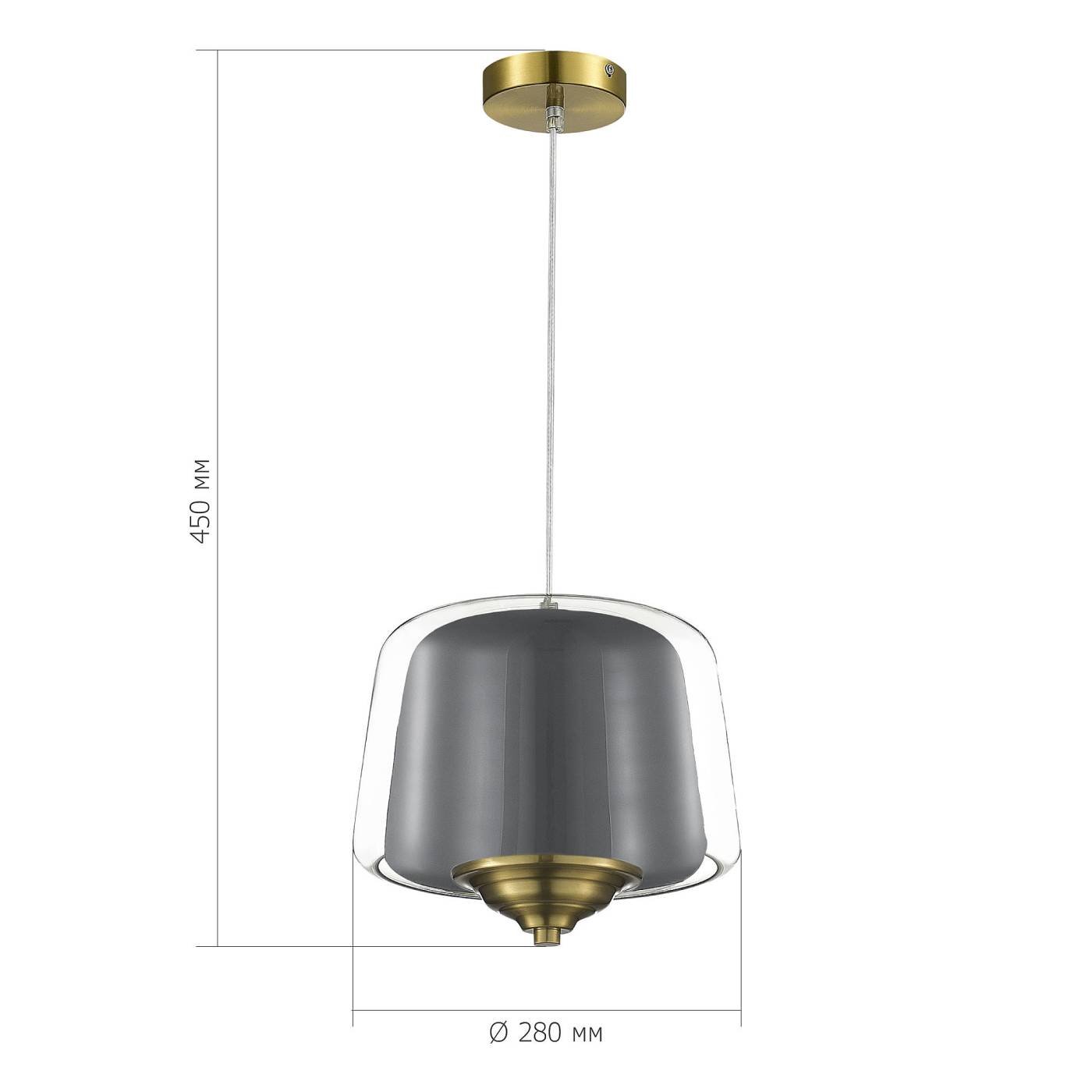 Светильник подвесной ST Luce Pandora SL6127.313.01