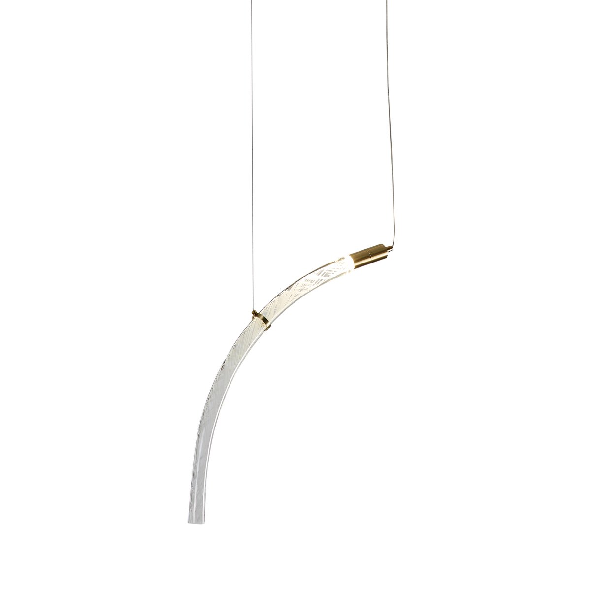 OB2412-1 gold/clear Светильник подвесной Delight Collection OB2412 OB2412-1 gold/clear