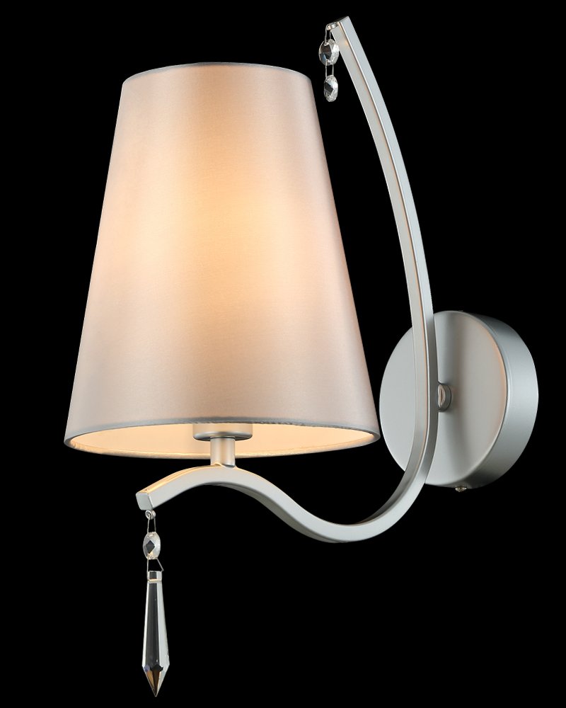RENATA AP1 SILVER Настенное бра Crystal Lux Renata RENATA AP1 SILVER