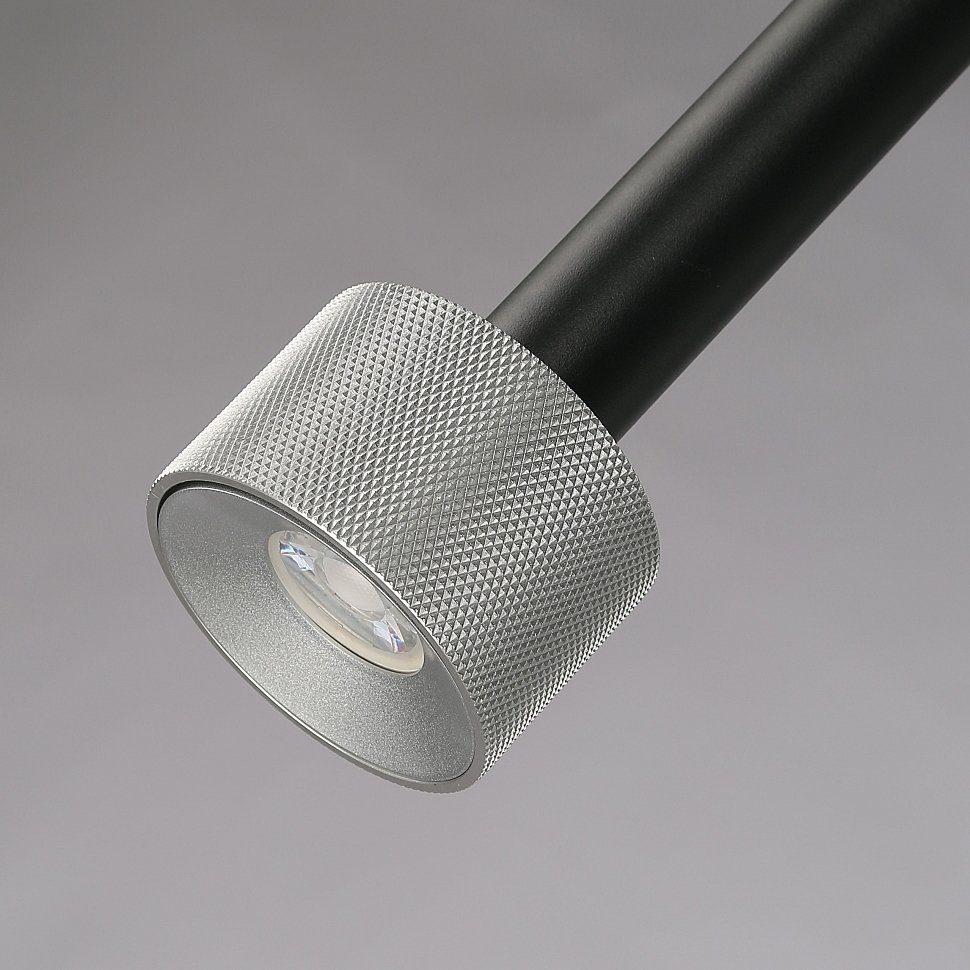 Светильник подвесной iLEDEX TECHNICAL Delta 2362-1 BK+SL