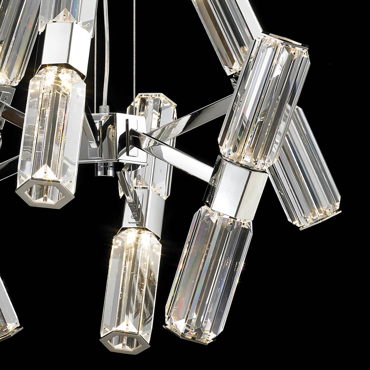 MD19027016-12B chrome Подвесная люстра Delight Collection MD19027016 MD19027016-12B chrome