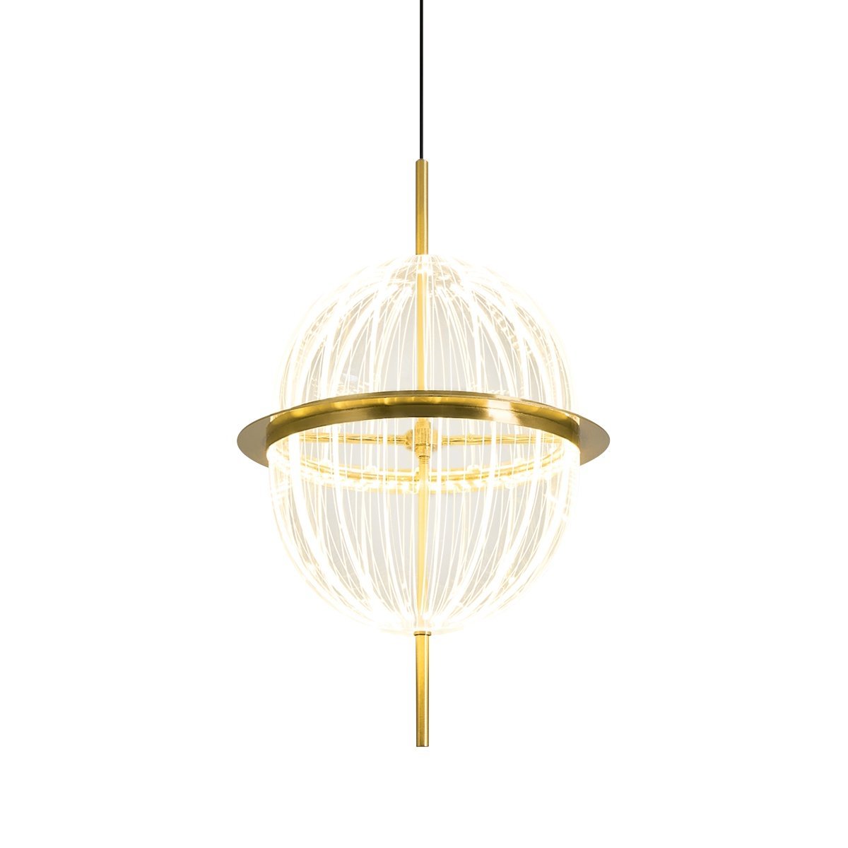 8631P/C gold/clear Подвесной светильник 8631P Delight Collection 8631P/C gold/clear