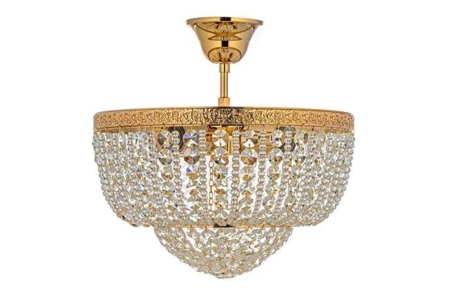 Потолочная хрустальная люстра Arti Lampadari Favola Favola E 1.3.30.502 G