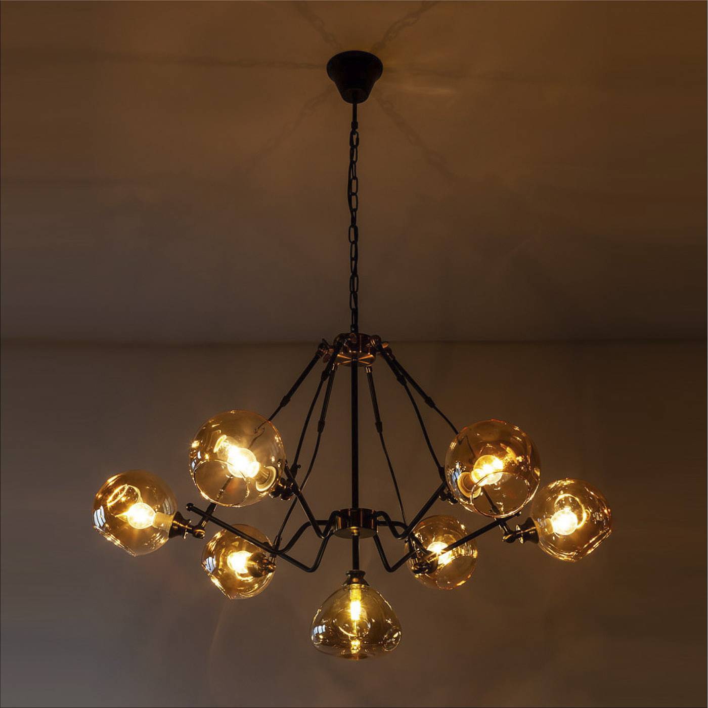6136/6+1 Подвесная люстра LED4U 6136/6+1
