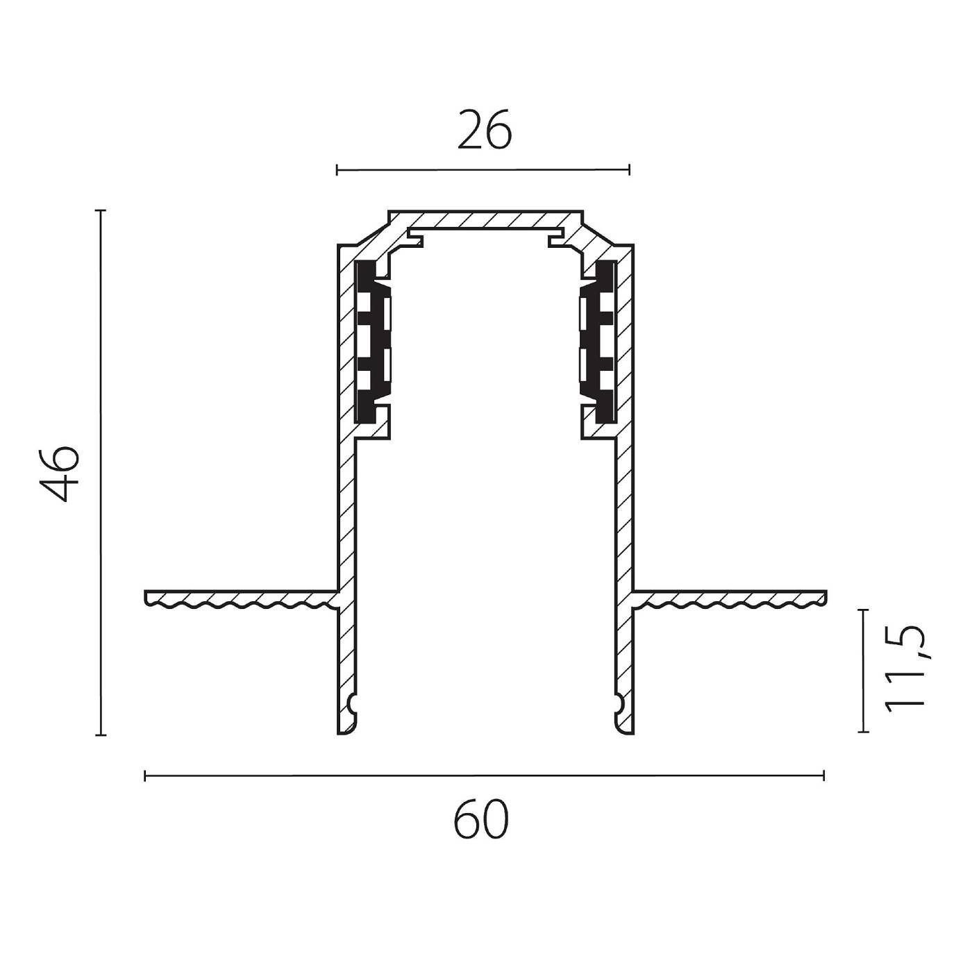 Шинопровод Lightstar Uno 509226