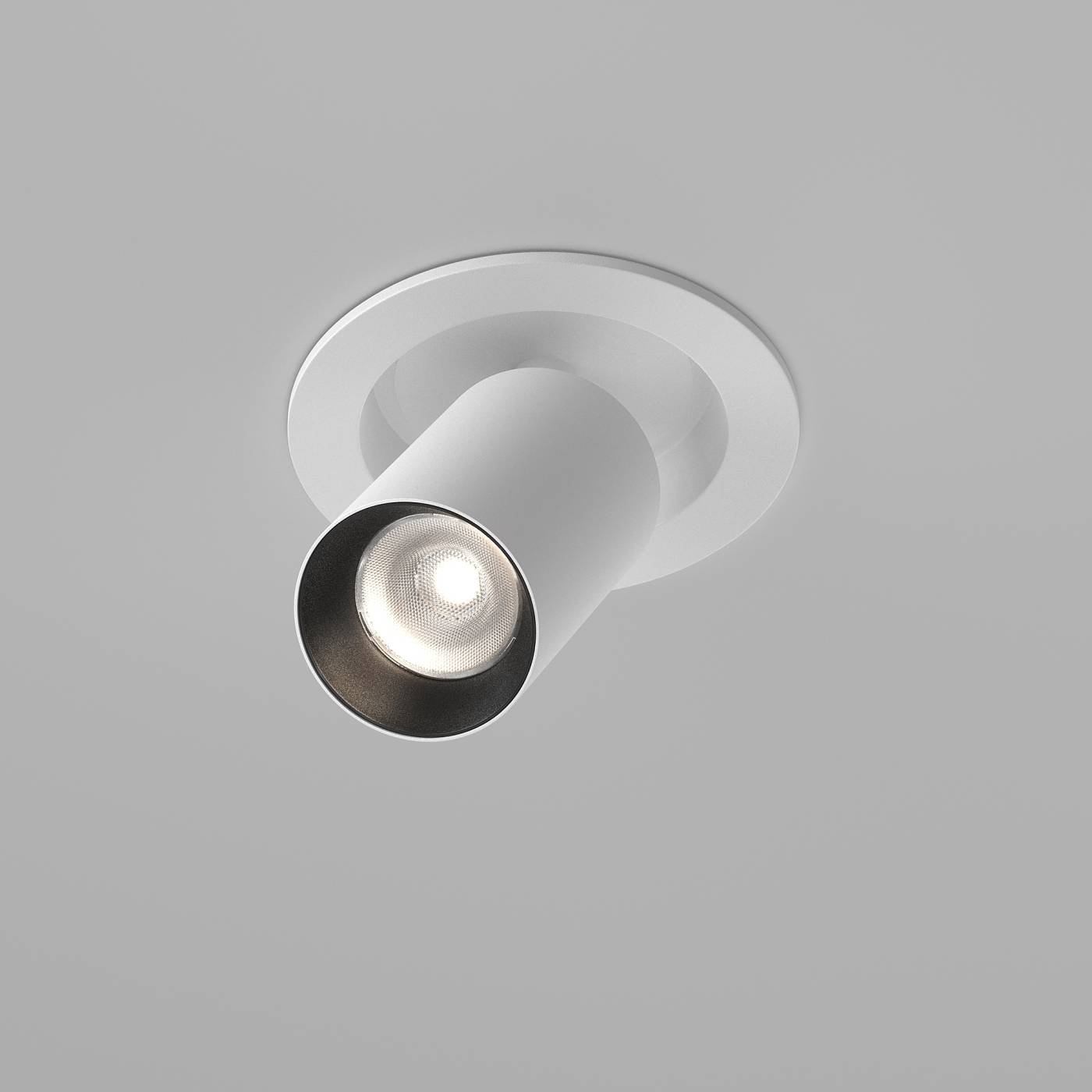 C071CL-7W4K-WB Встраиваемый светильник Maytoni FOCUS LED C071CL-7W4K-WB