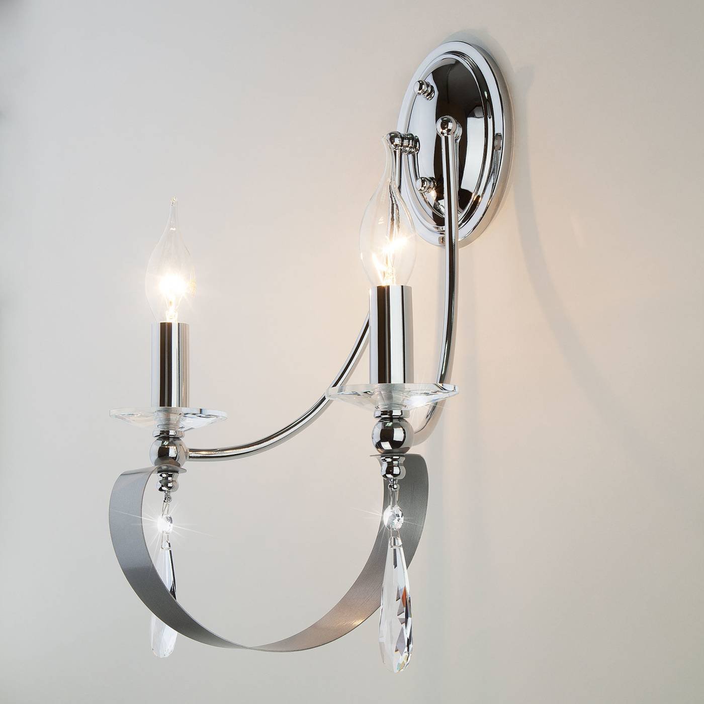 60064/2 хром Настенное бра Eurosvet Adelia 60064/2 хром