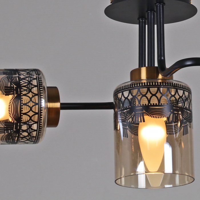 Потолочная люстра 61714-0.3-2+1