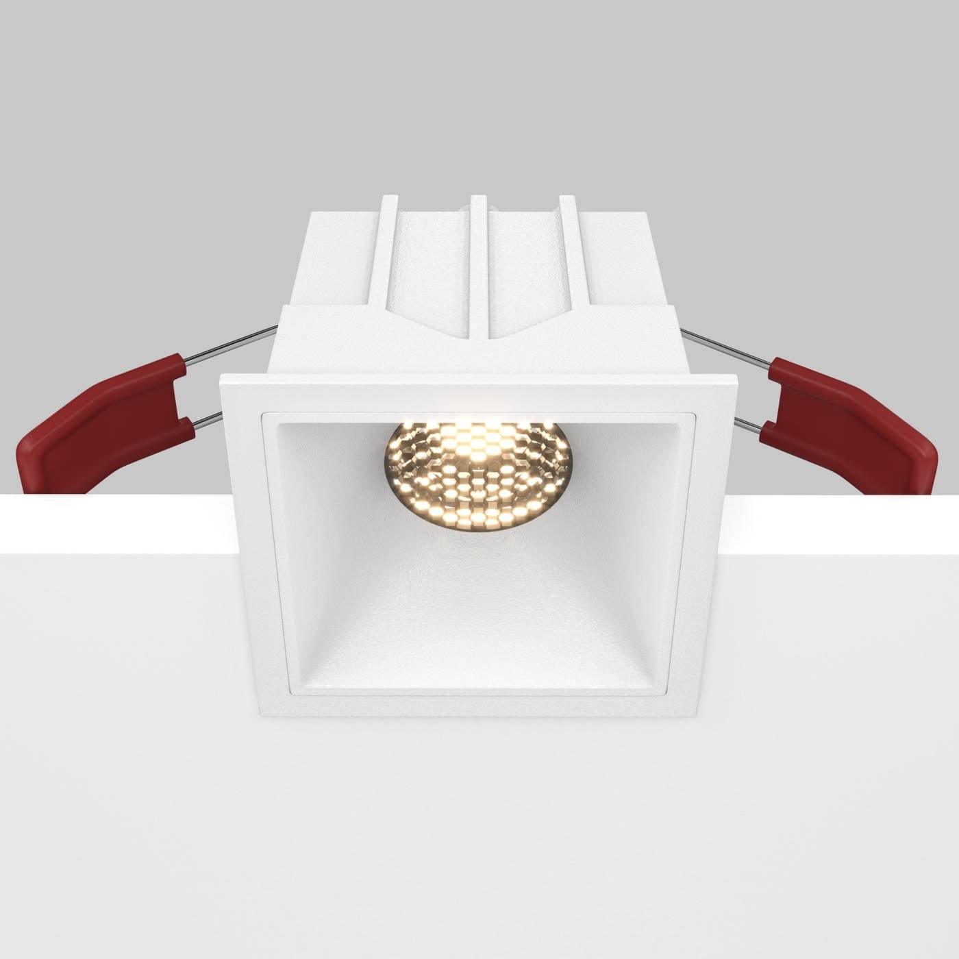 DL043-01-10W3K-D-SQ-W Встраиваемый светильник Maytoni Alfa LED DL043-01-10W3K-D-SQ-W