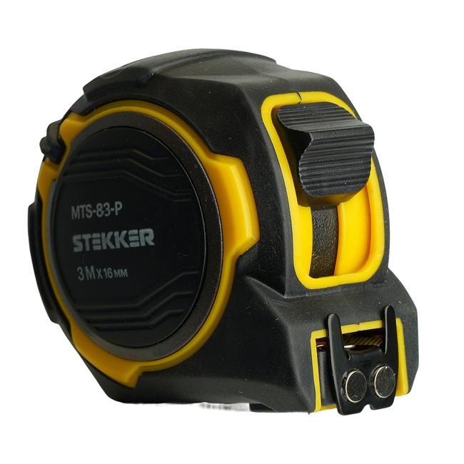50209 Рулетка, 3 м х 16 мм, Stekker MTS-83-P 50209