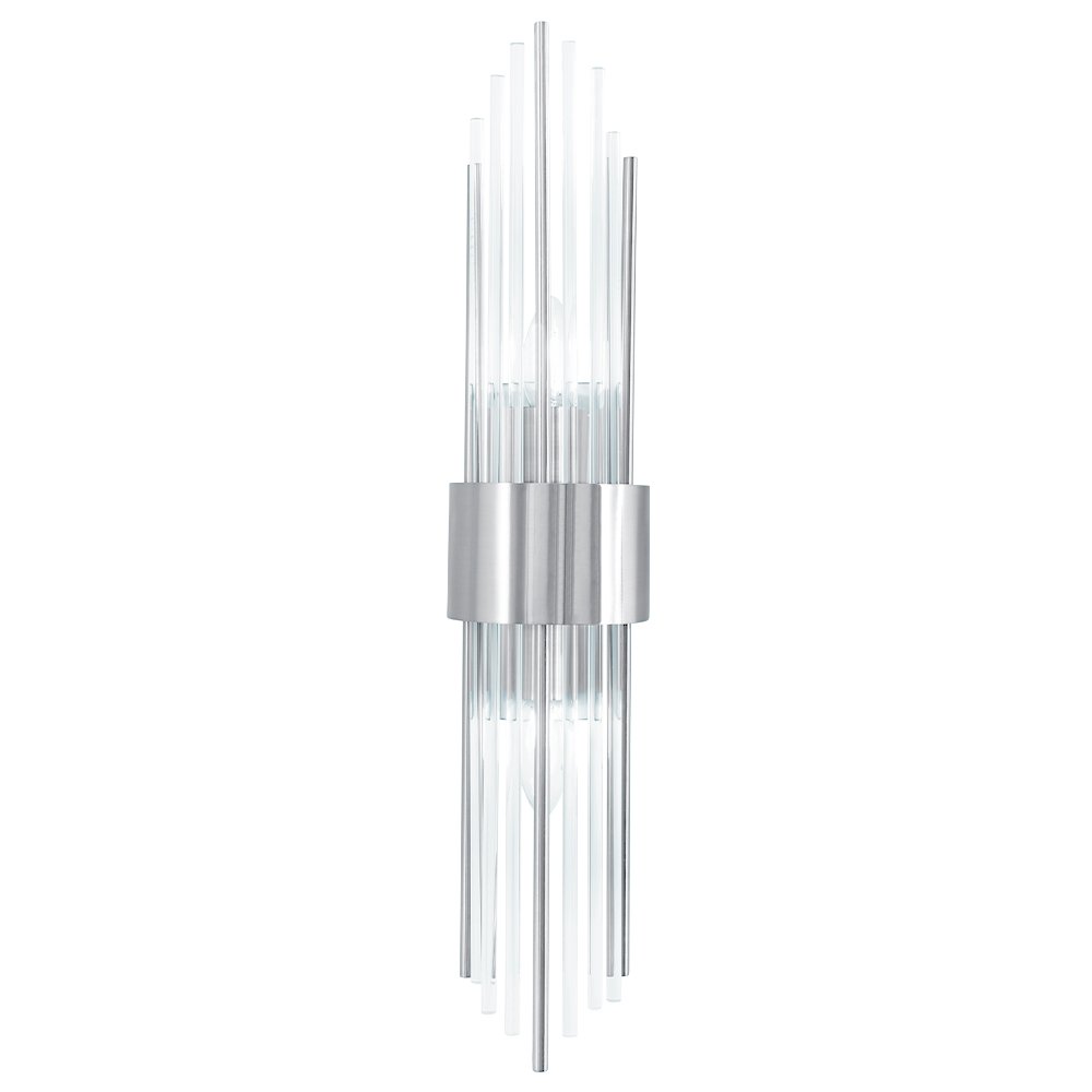 ATENTO AP2 CHROME/TRANSPARENTE Настенное бра Crystal Lux Atento ATENTO AP2 CHROME/TRANSPARENTE