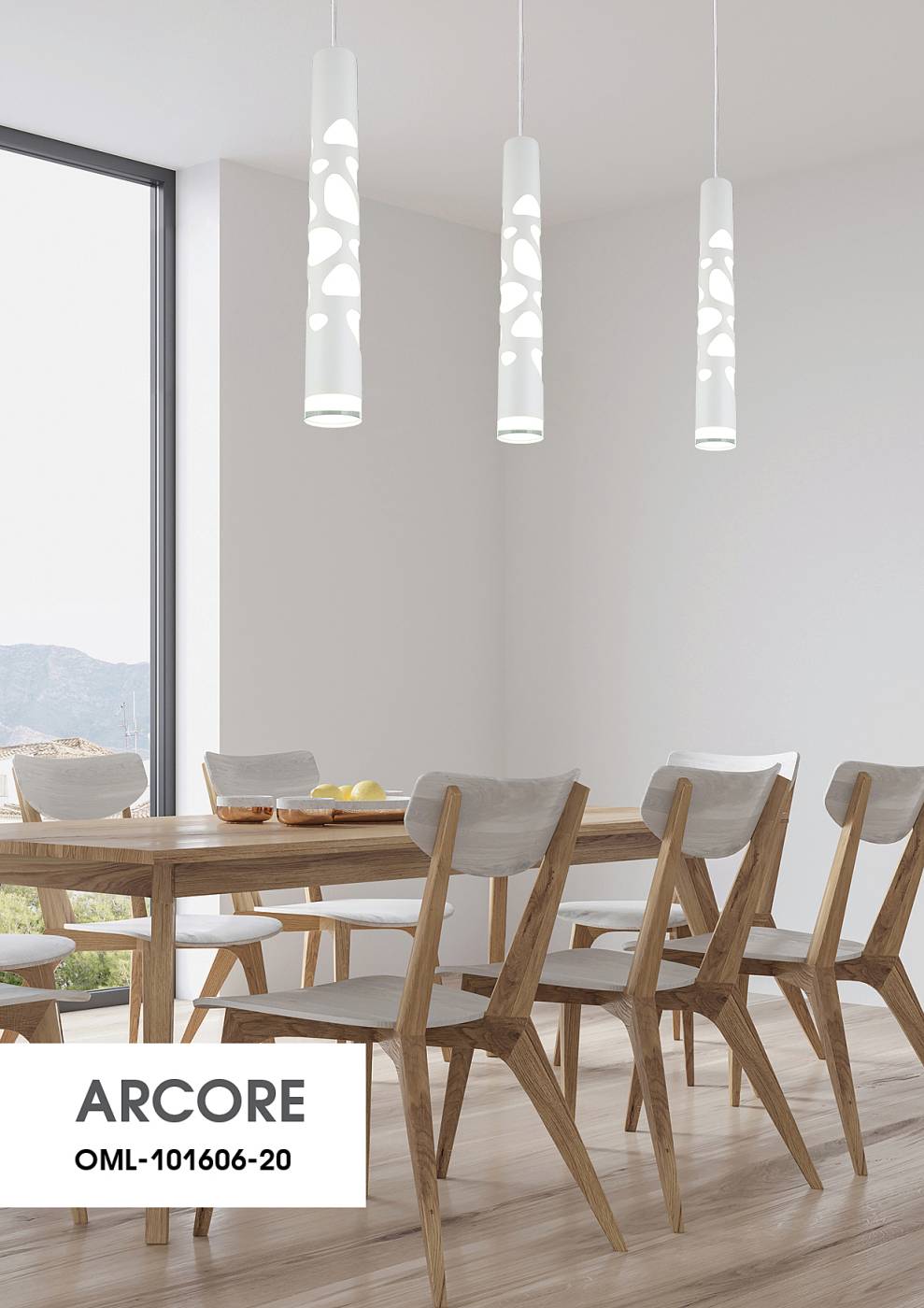 OML-101606-20 Светильник подвесной Omnilux Arcore OML-101606-20