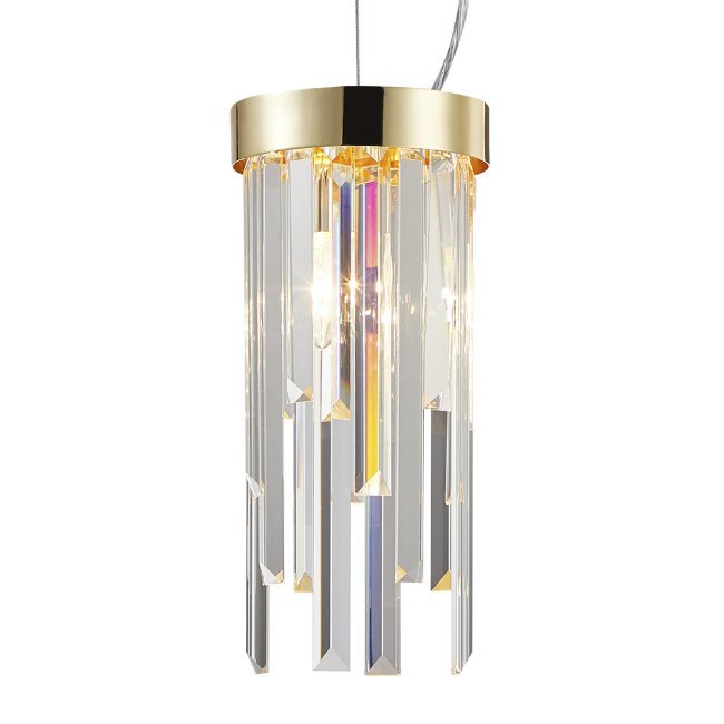Светильник подвесной Lumien Hall Dzhillian LH0048/2P-GD-CL