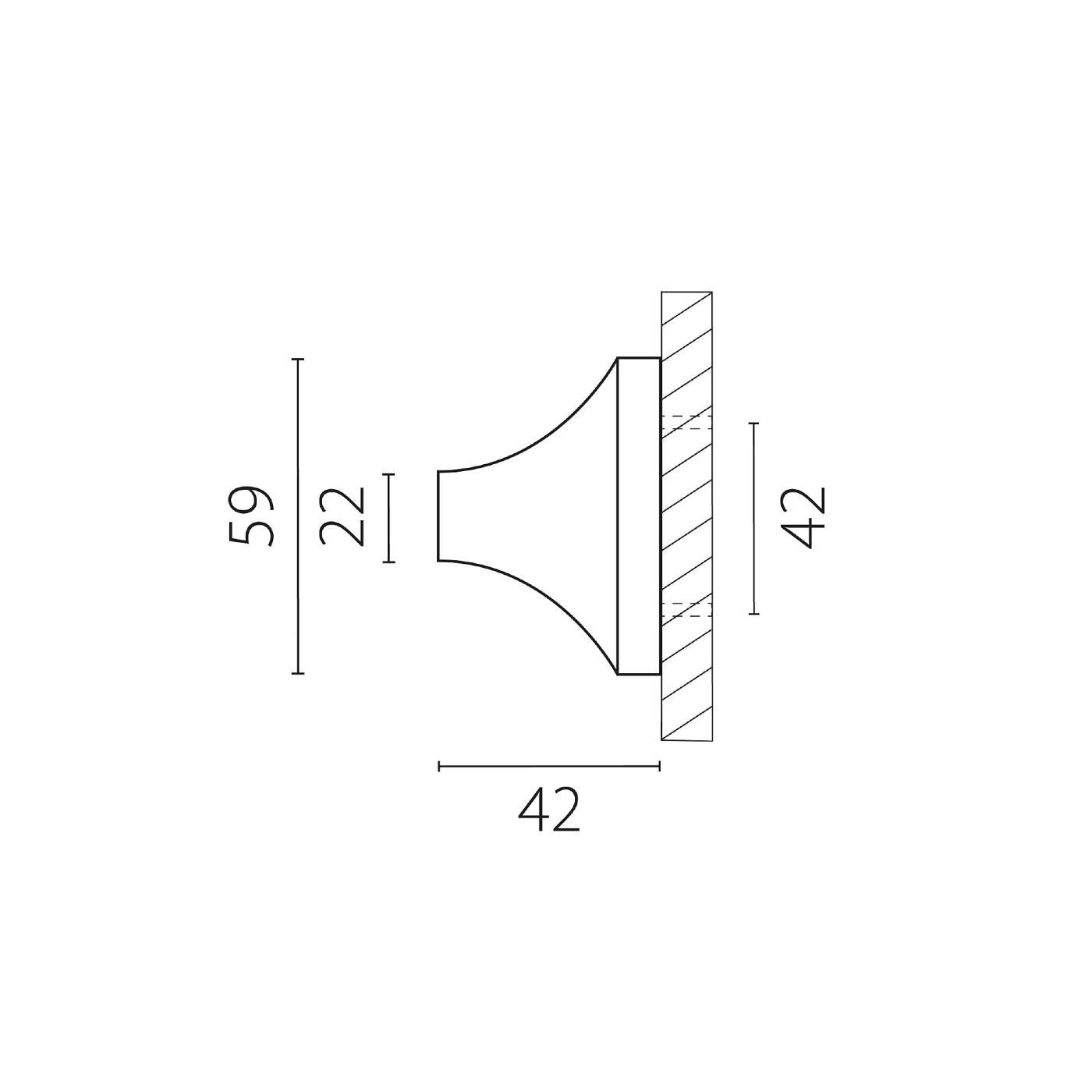 Боковые крепления (2 шт.) д/силикон. профиля-трубы D18 мм д/LED ленты Lightstar Profiled 441890