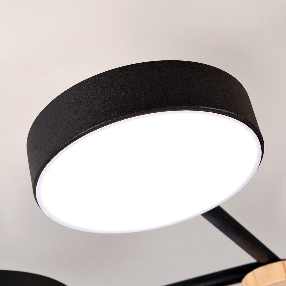 L3201-700 BK Потолочная люстра L LED4U L3201-700 BK