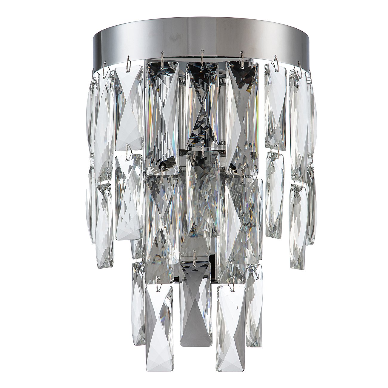 Настенное бра Indigo Anna V000388 12029/2W Chrome