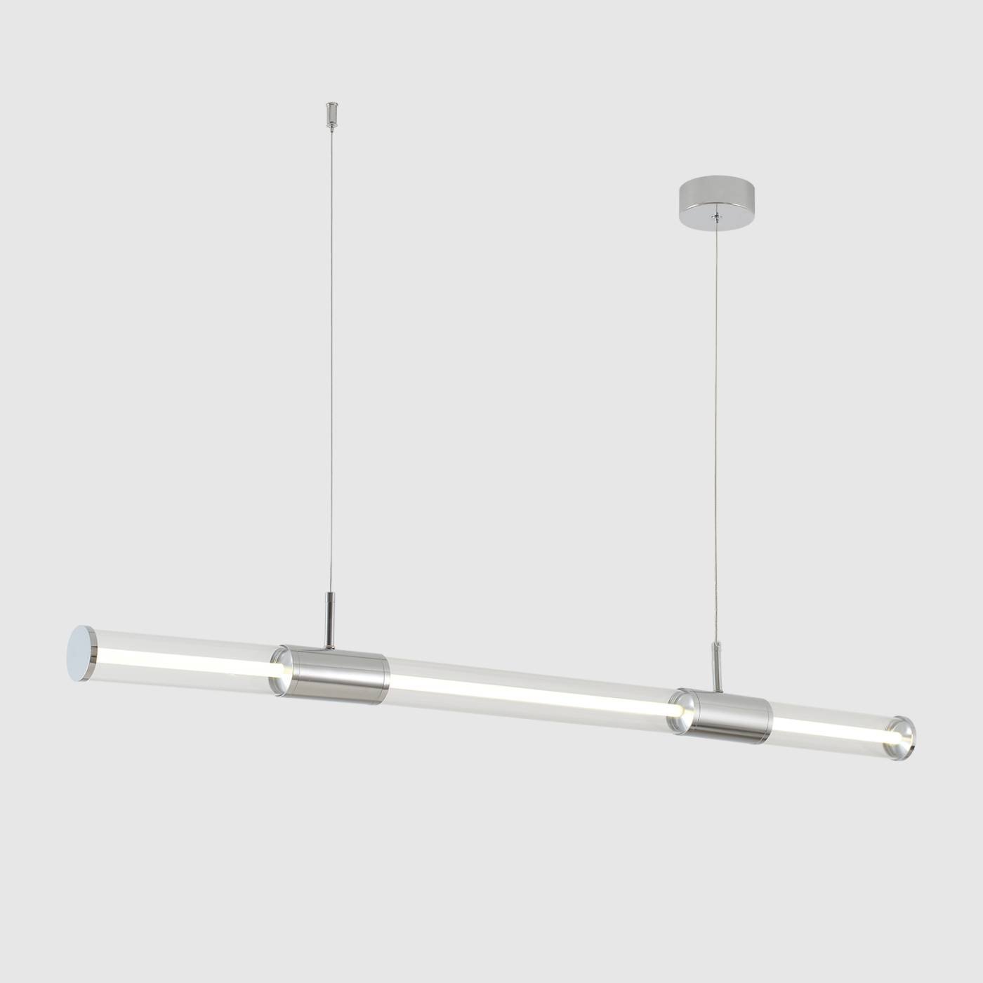 Светильник подвесной Crystal Lux Lineup LINEUP SP24W LED CHROME