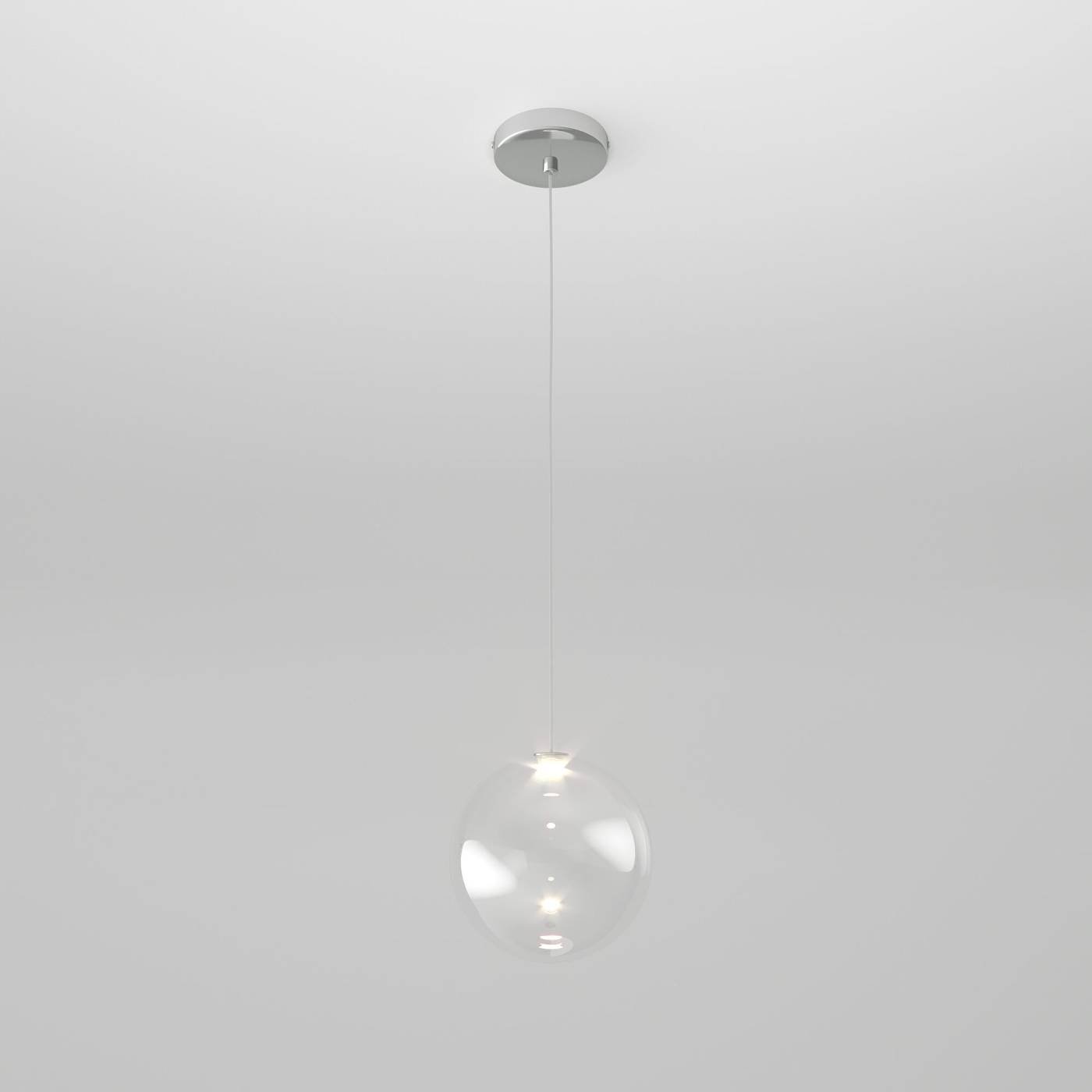 Светильник подвесной Eurosvet Wonder 50231/1 LED прозрачный