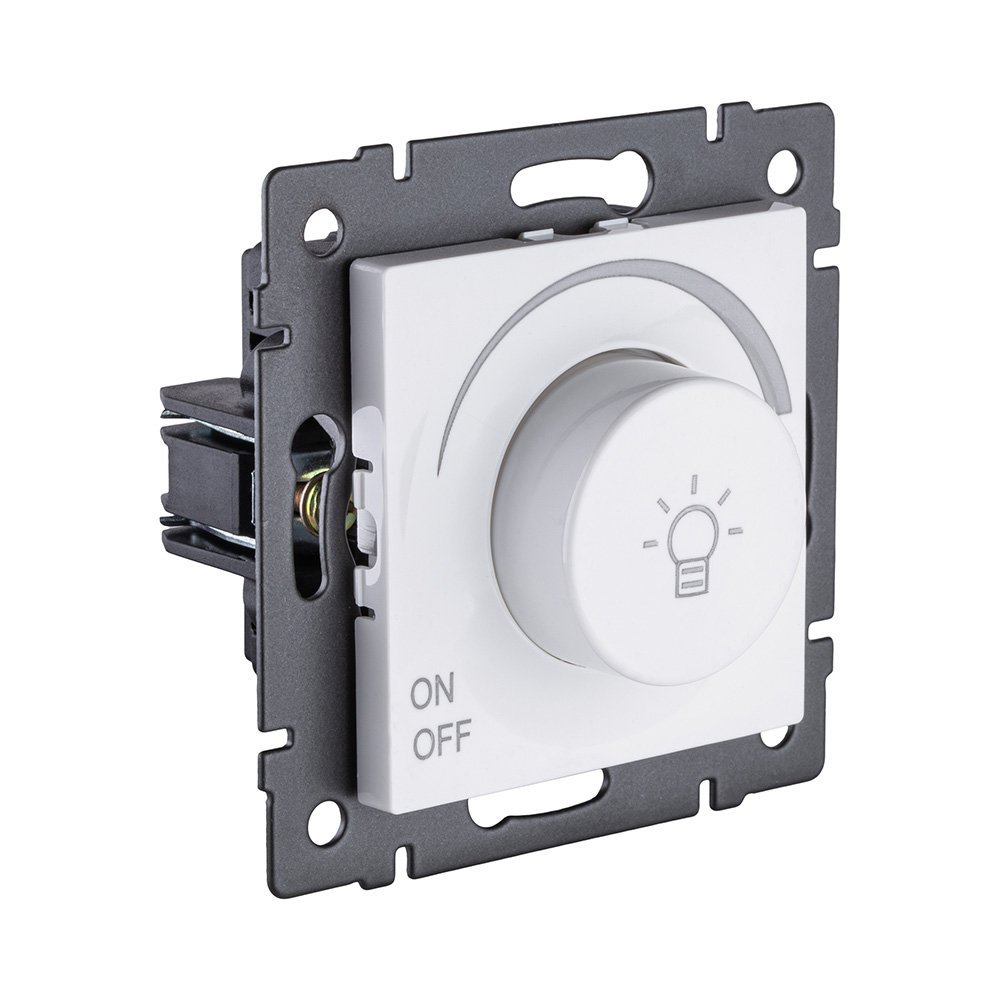 REA-027WH Светорегулятор универсальный 500W, белый Kollinger REA-027WH для Aspekt, Eleganz, Reflex