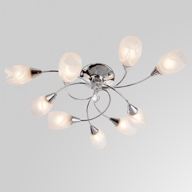 2275/9 хром Потолочная люстра Eurosvet Virginia 2275/9 хром