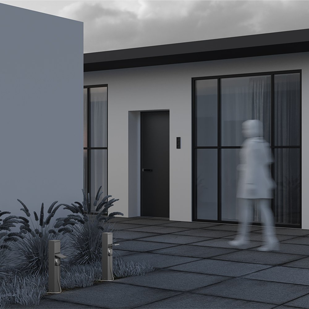 O460FL-GF02SC Уличная розетка 2x2000Вт Maytoni Nido O460FL-GF02SC