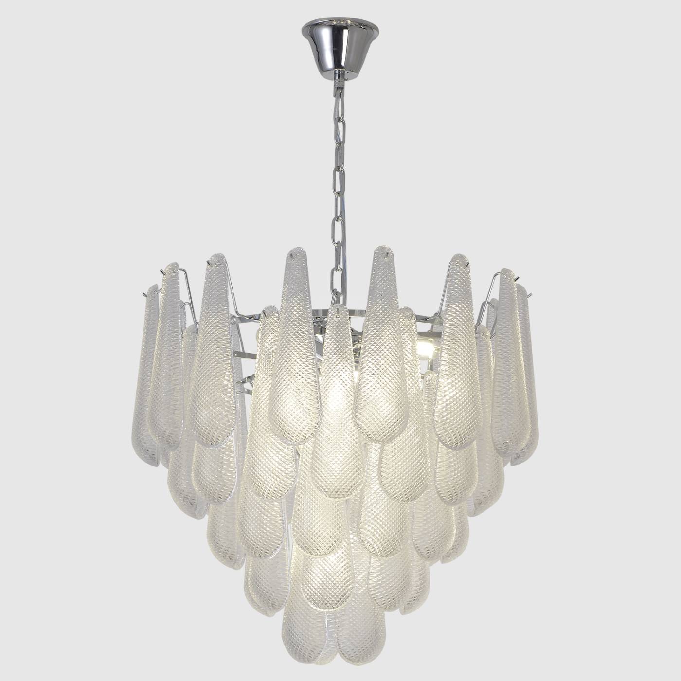 Подвесная люстра Crystal Lux Fontain FONTAIN SP10 CHROME