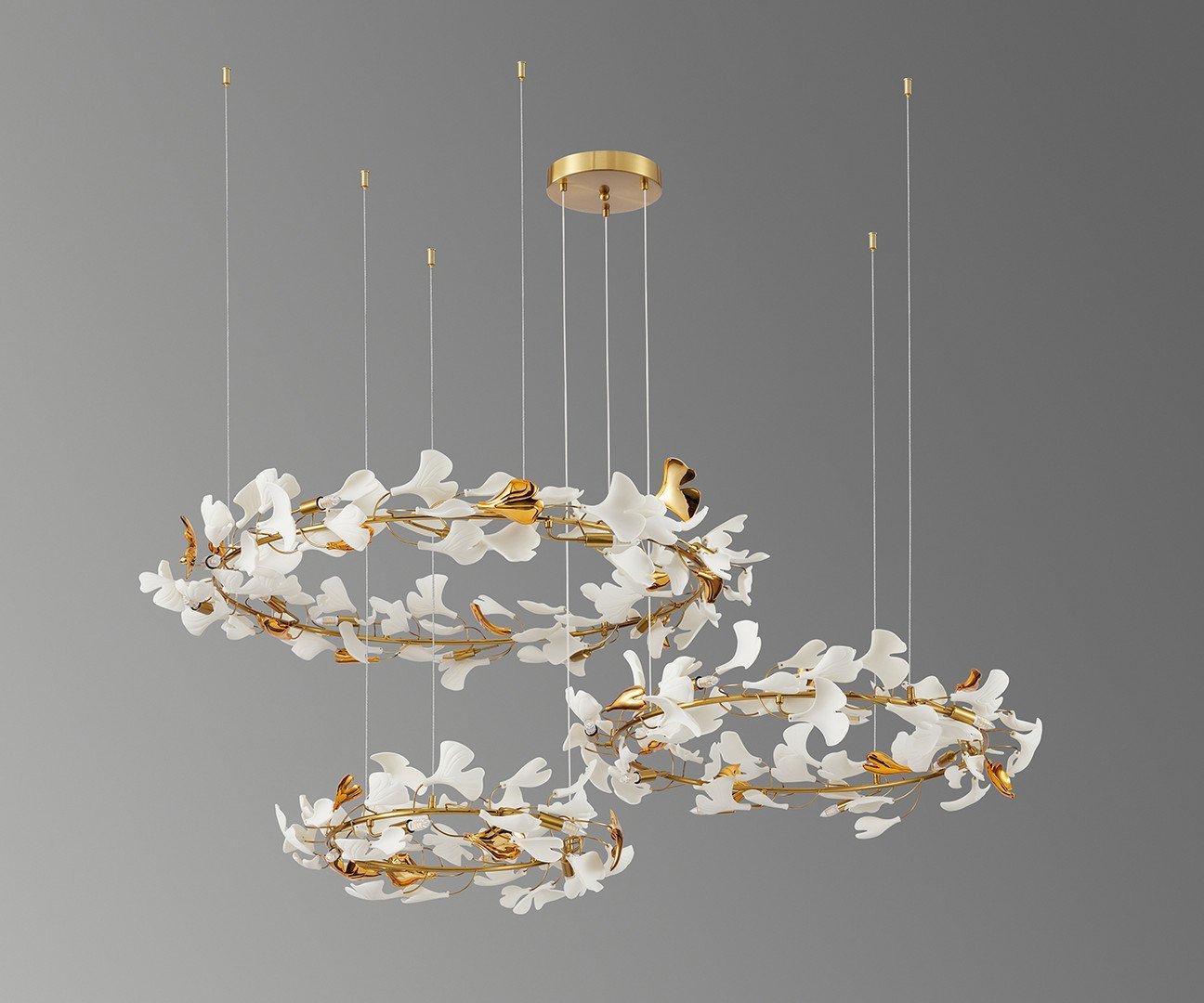 07868-100+80+60P,36 Подвесная люстра KINK Light Сири 07868-100+80+60P,36