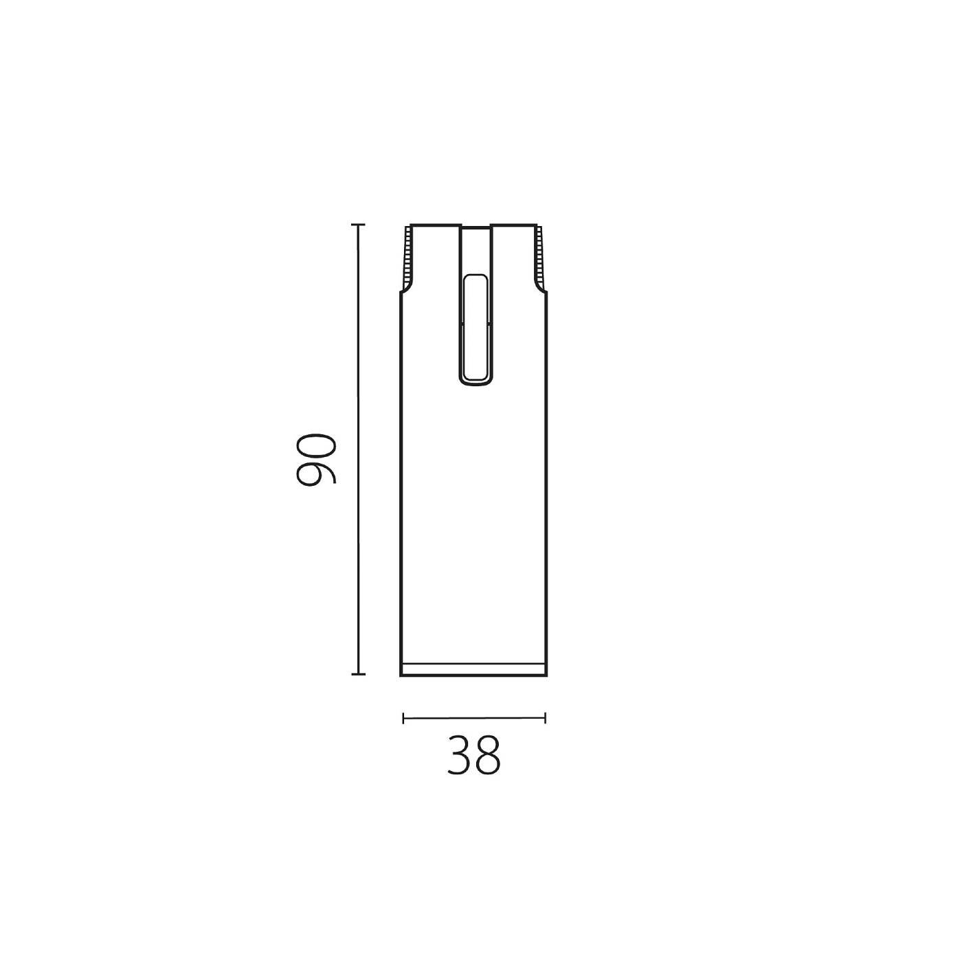 210047 Трековый светильник Lightstar Due Hermes 210047
