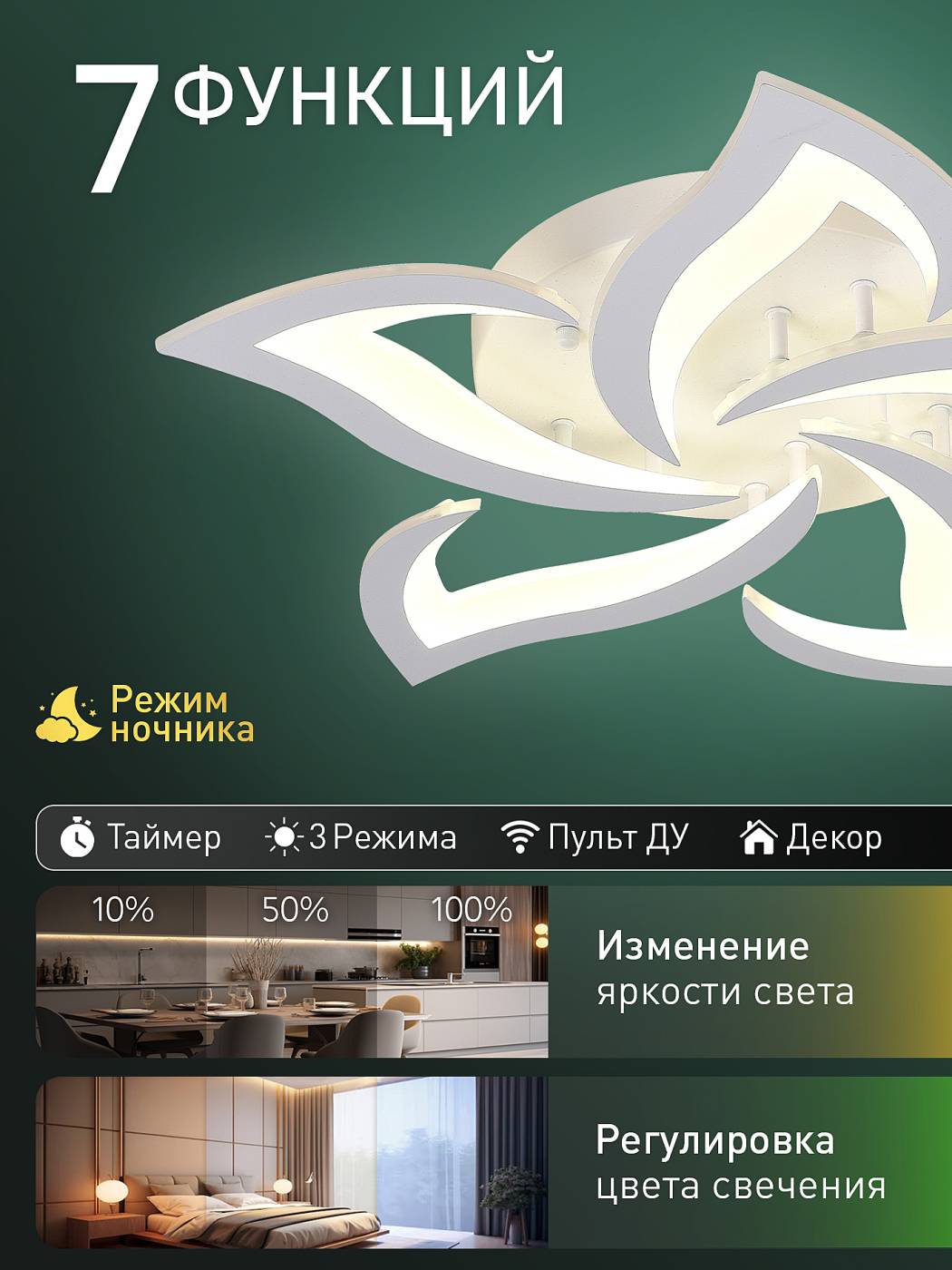 LED LAMPS 85006 Потолочная люстра Natali Kovaltseva Olimp Ii LED LAMPS 85006