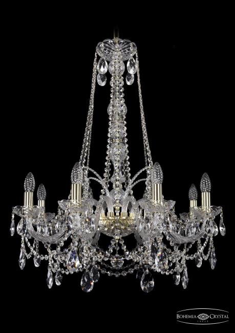 Подвесная хрустальная люстра 1411 Bohemia 1411/8/240/h-83 G
