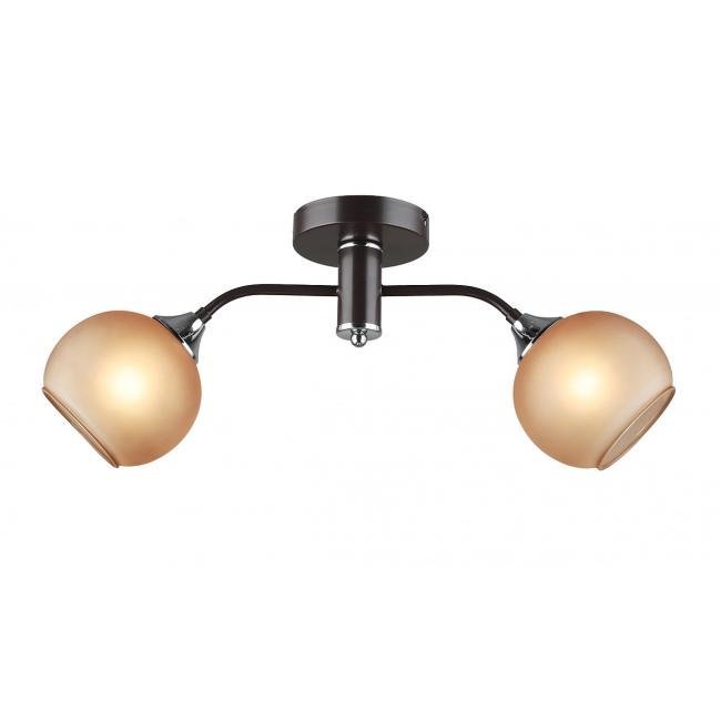 MD.5965-2-S-COFFEE+CR Потолочная люстра IMEX MD.5965-2-S-COFFEE+CR