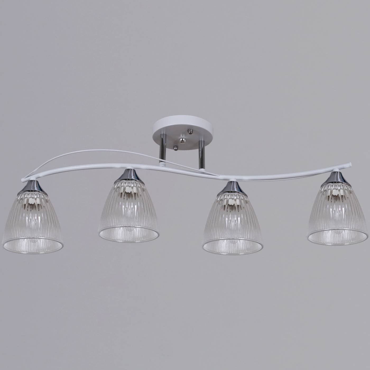 Потолочная люстра Reluce 87360-0.3-04 WH+CR