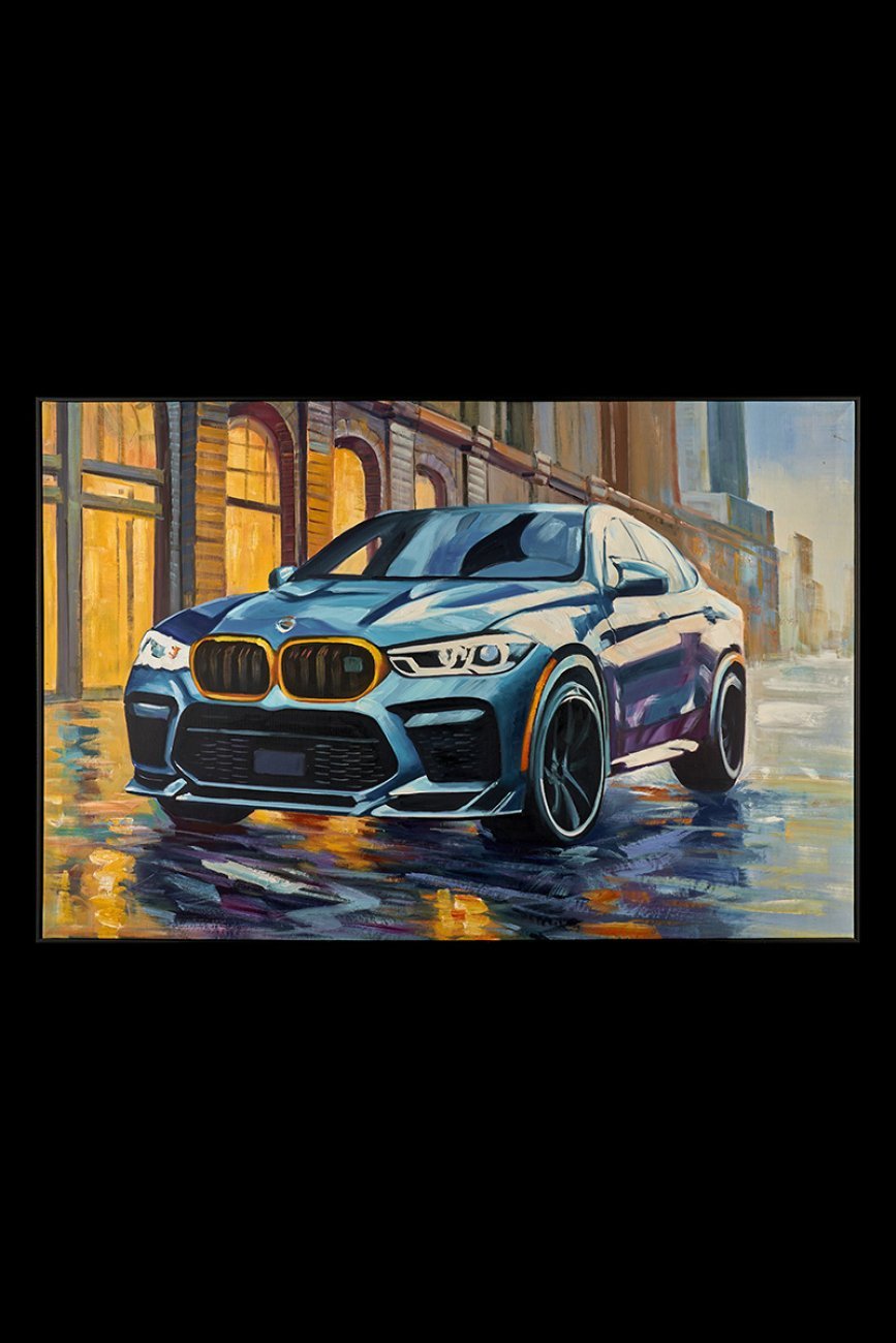 TD138 Картина настенная Teona Decor Bmw TD138