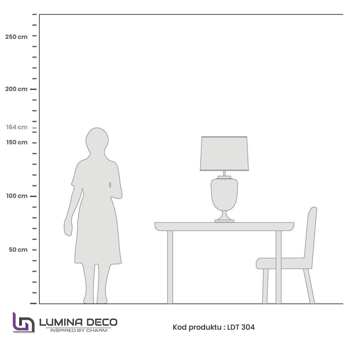 LDT 304 F.GD+WT Настольная лампа Lumina Deco Olimpia LDT 304 F.GD+WT