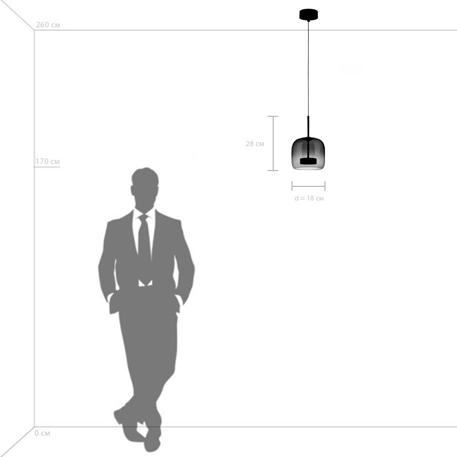 804008 Светильник подвесной Lightstar Cupola 804008