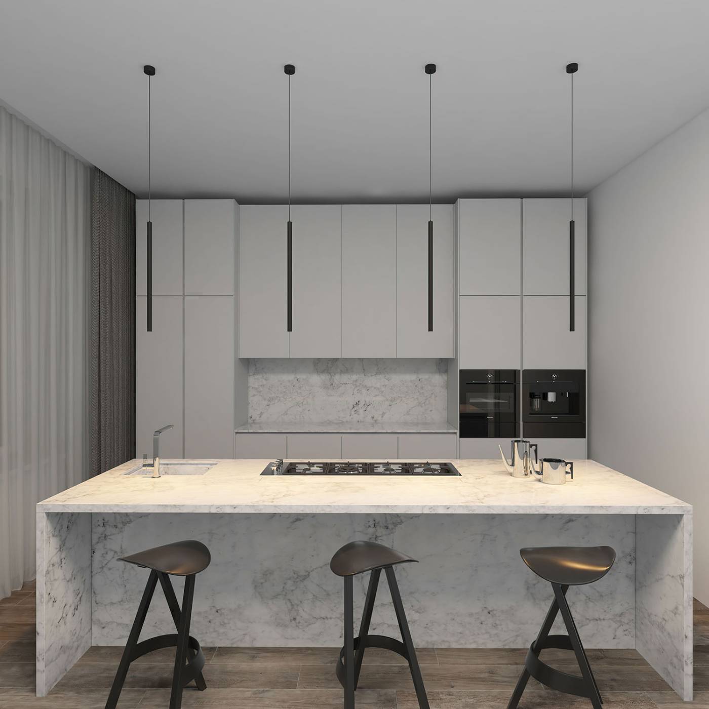 DK4303-BK Светильник подвесной Denkirs Glingor DK4303-BK