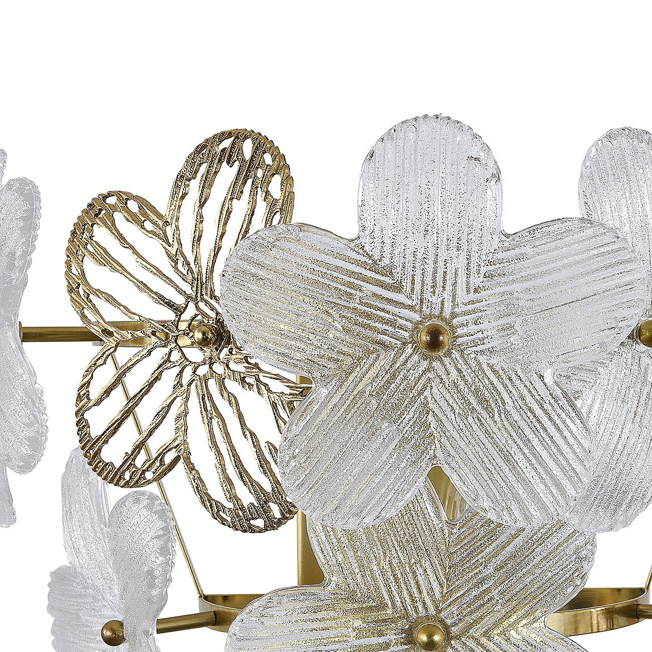 Настенное бра Indigo Fiori V000554 12049/2W Brass