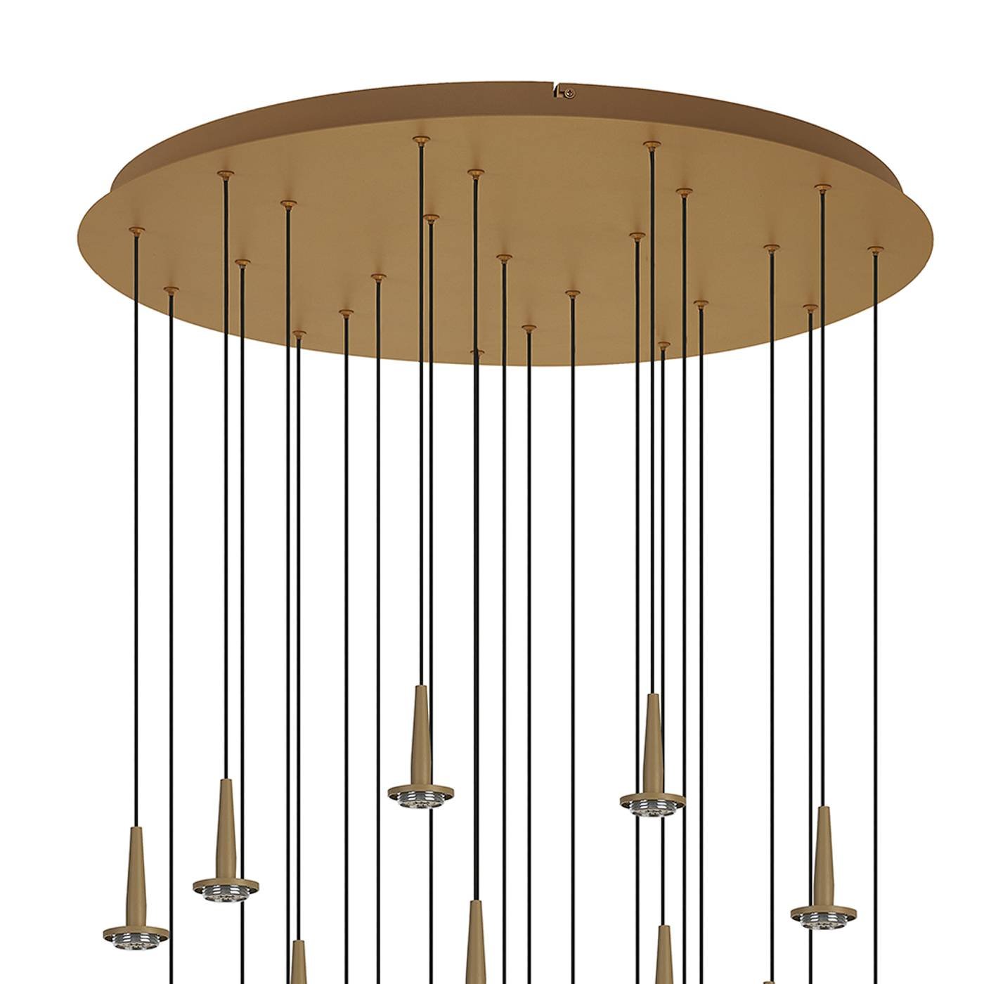Люстра подвесная БЕЗ плафонов (24) Mantra Andromeda 8937