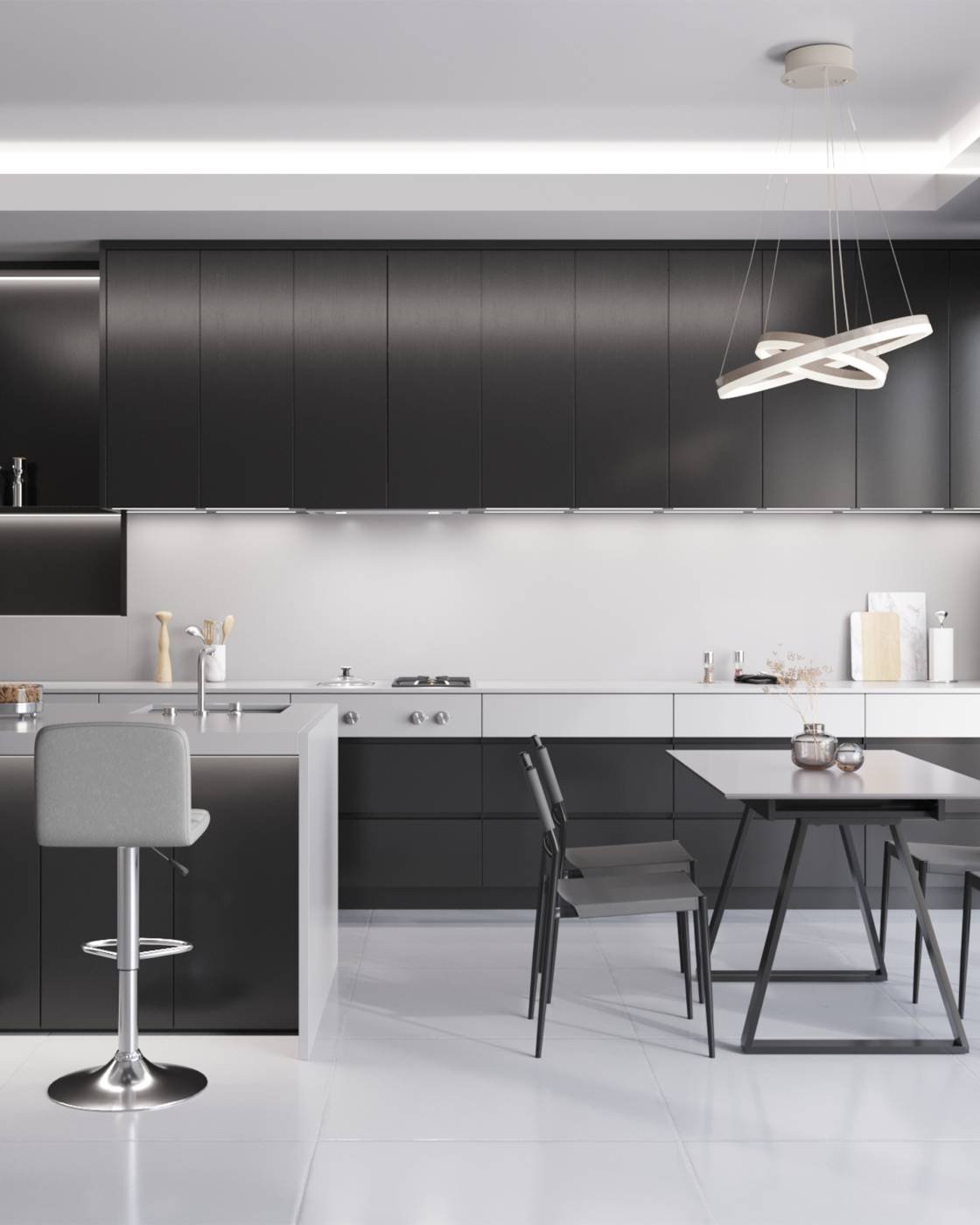 EL-2 grey X4 Комплект стульев Stool Group EL-2 grey X4