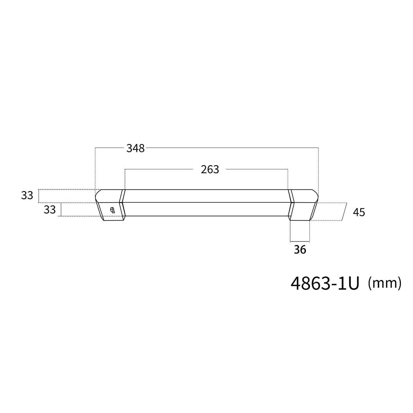 Трековый светильник Favourite Practica 4863-1U