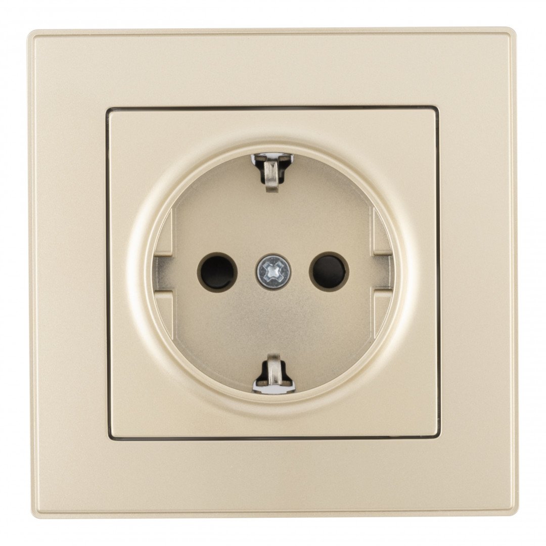 Розетка Arte Milano Set06-1 SET06-1-40-1 shampan