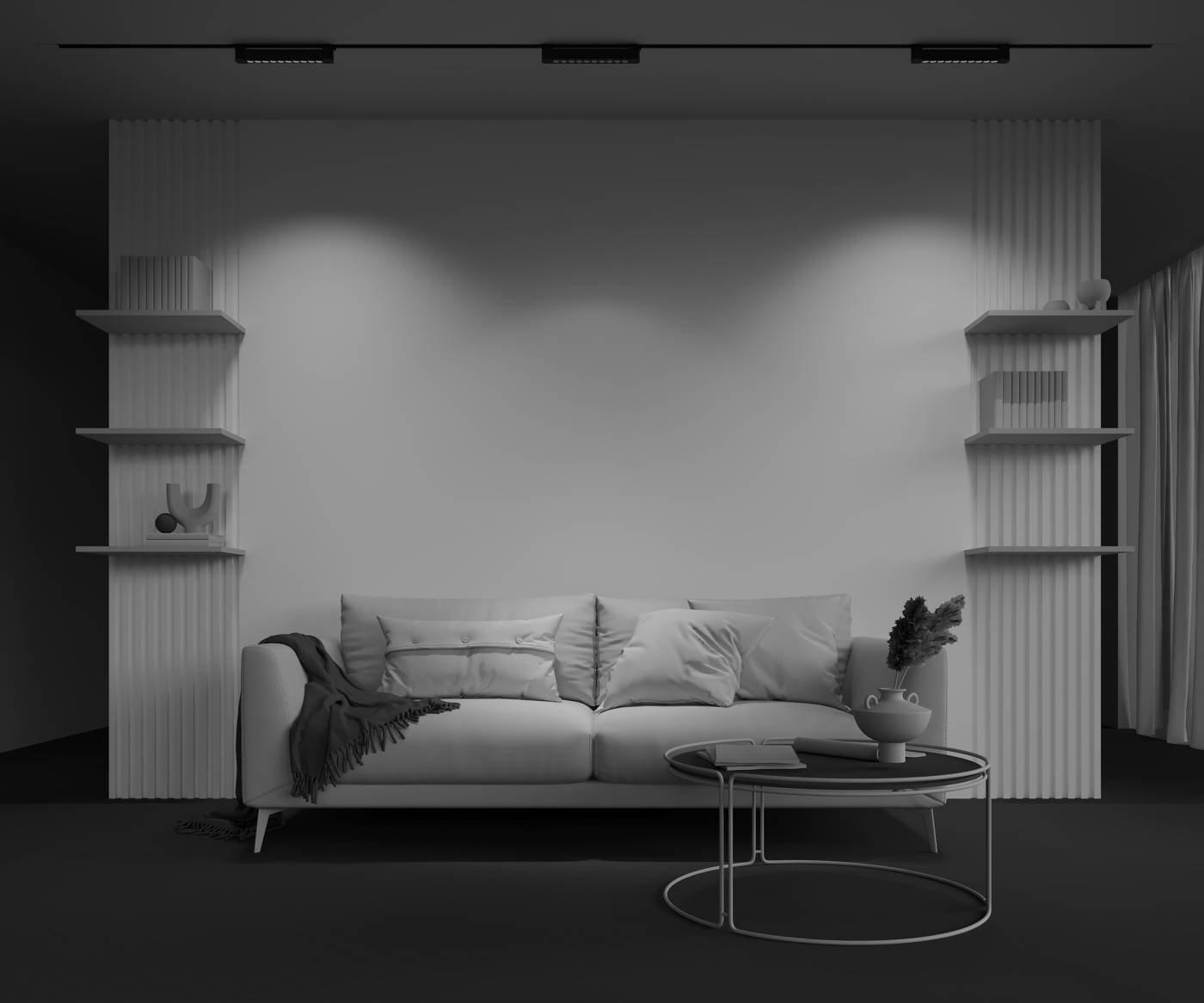 Трековый светильник Maytoni Points Rot Unity TR010-1-10W4K-M-B