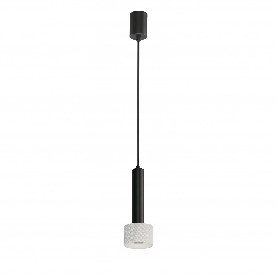 Светильник подвесной ILedex Delta 2362-1 BK+WH