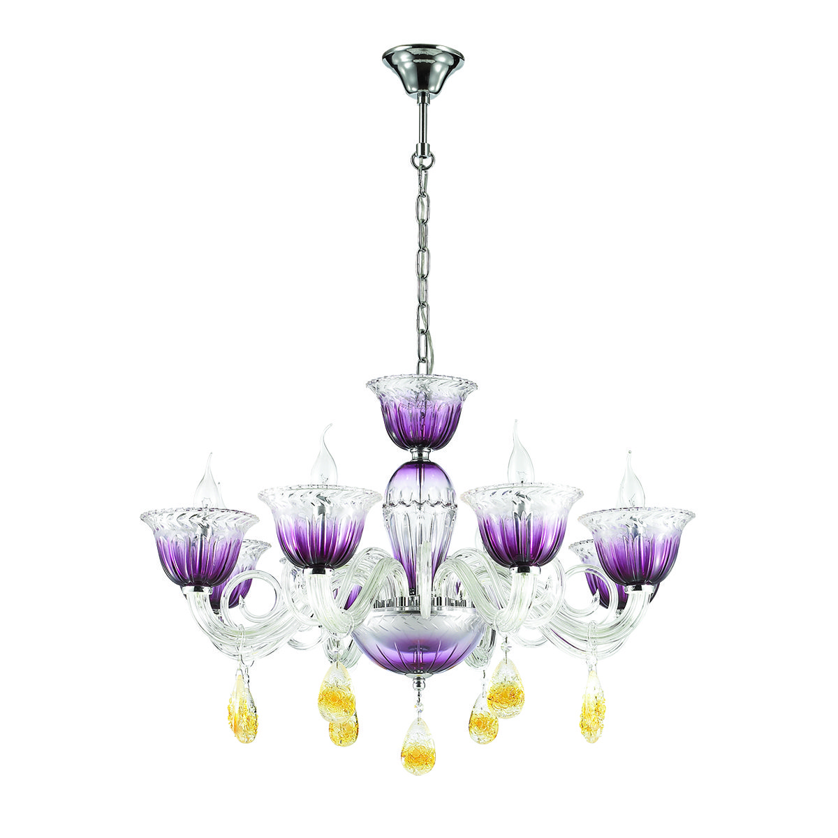 3930/8 Подвесная люстра Odeon Light Ninfea 3930/8