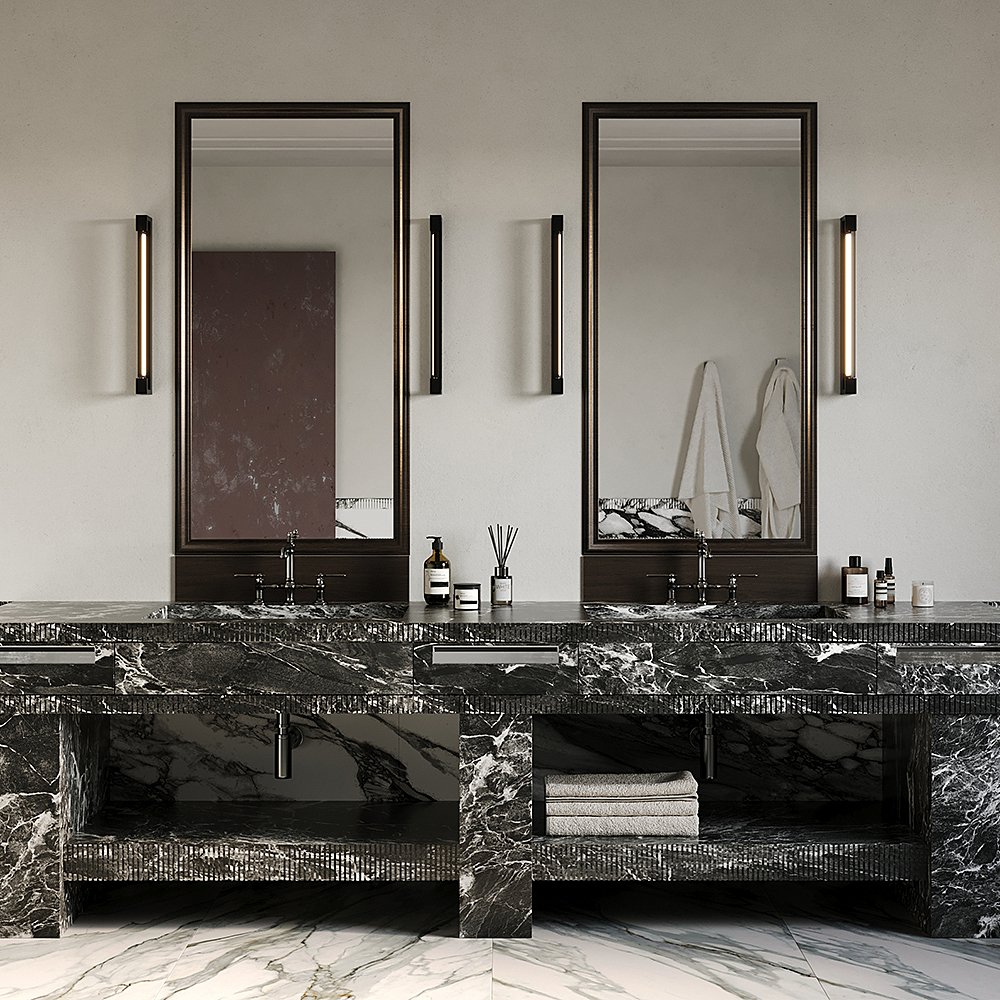 Подсветка зеркал и полок Maytoni Beam MIR002WL-L10B4K